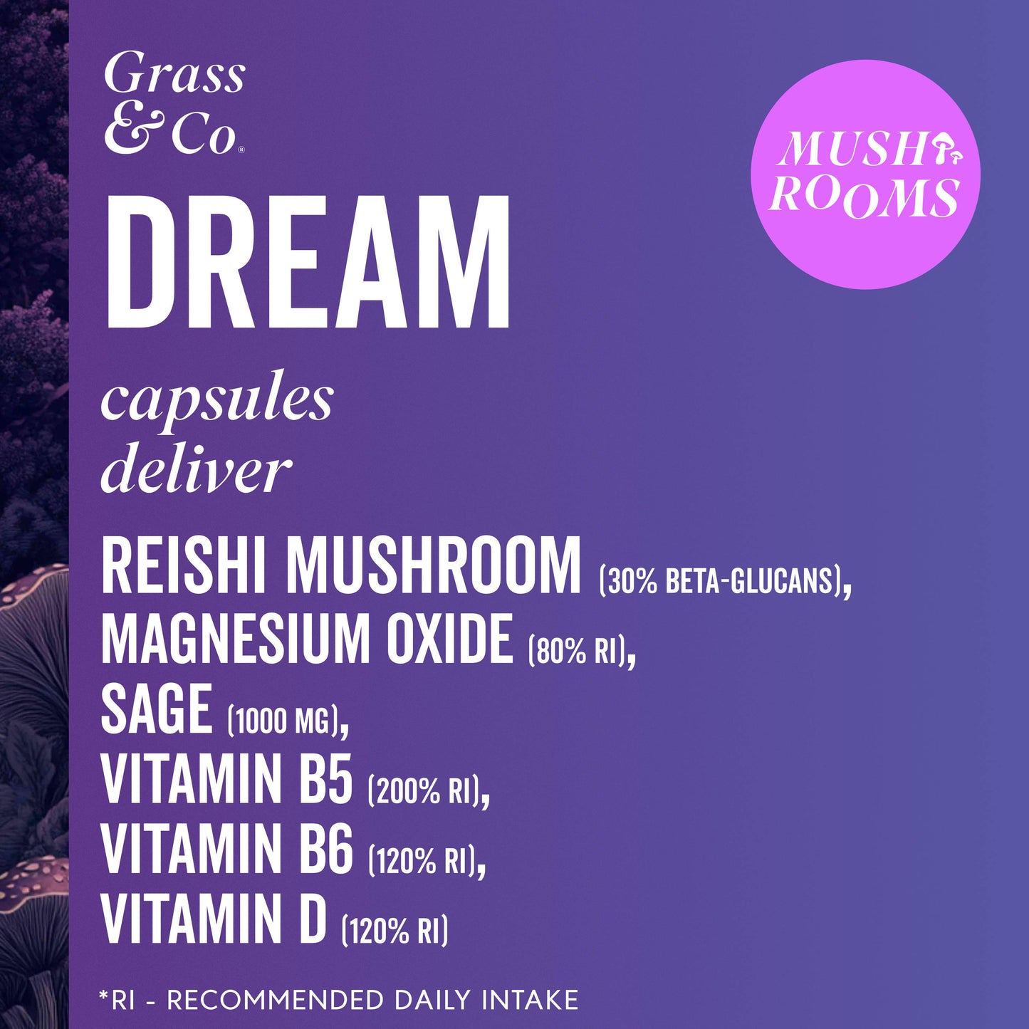 DREAM Reishi-Vitalpilz-kapseln