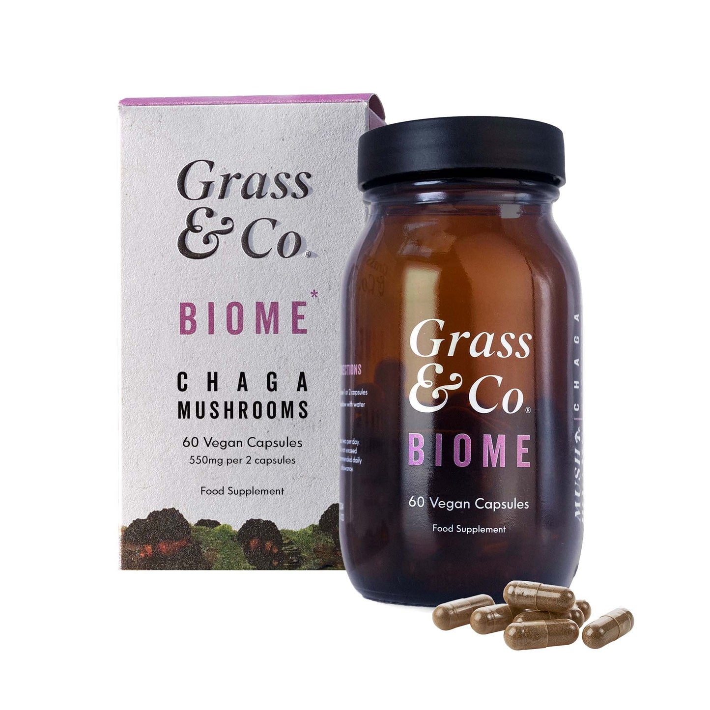 BIOME | Chaga Mushroom Capsules