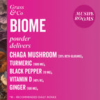BIOME Powder Key Ingredients  