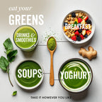 Image showing different ways you can use ACTIVE Greens Powder