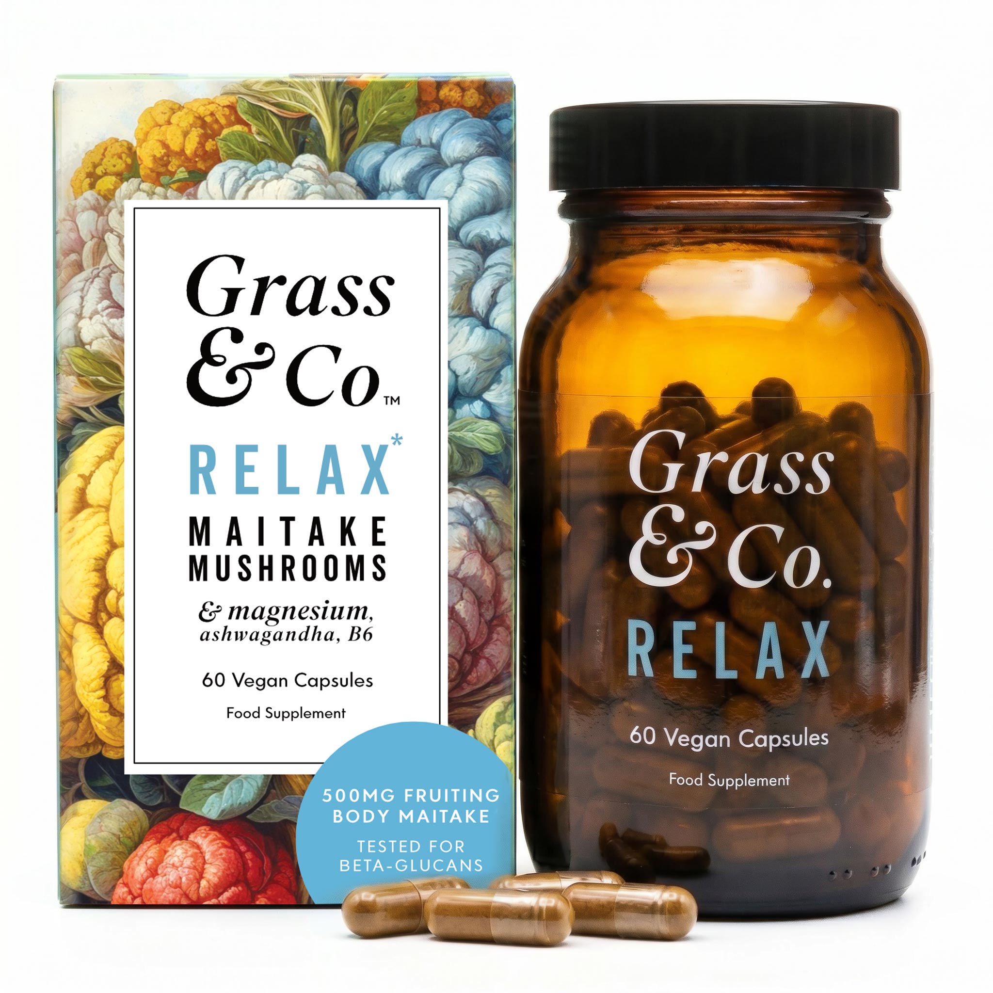 RELAX Maitake-Vitalpilz-kapseln