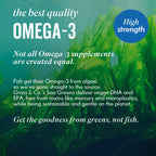 Seaweed Image with Omega 3 Benefits  