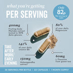 Image of RELAX Capsules and key benefits 